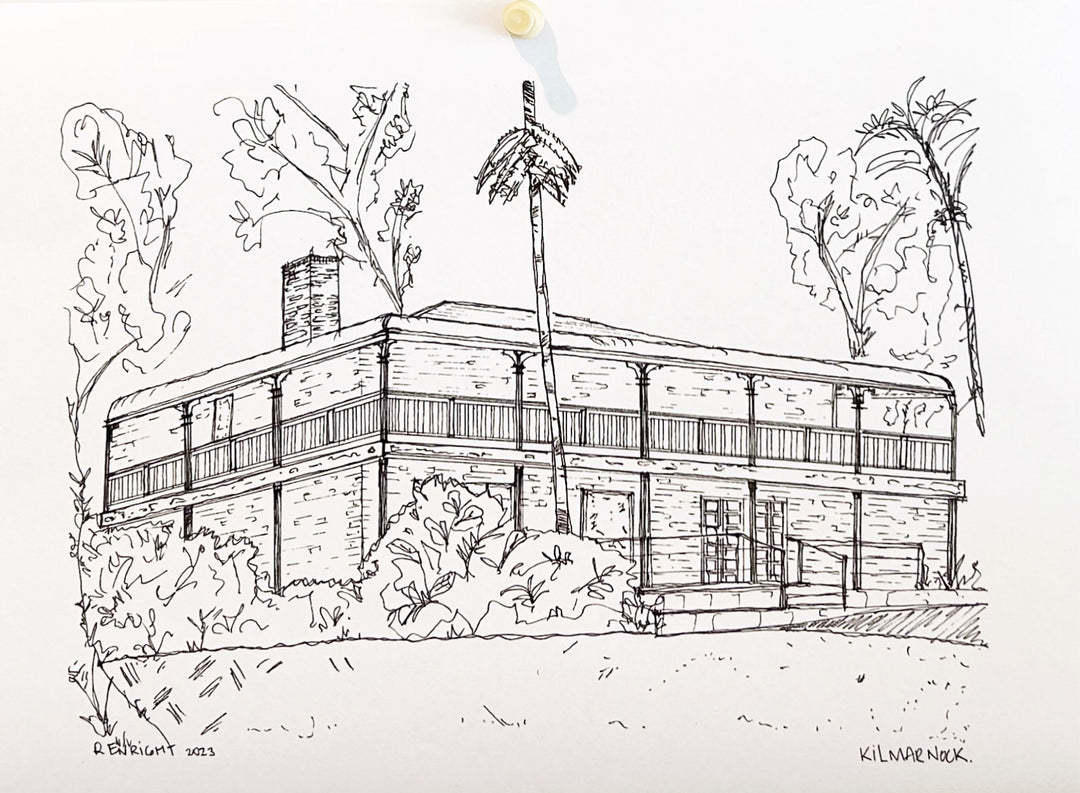 Original Custom A4 Fineline Ink Artwork - On Paper