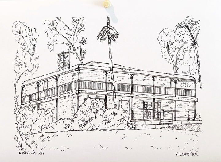 Original Custom A4 Fineline Ink Artwork - On Paper
